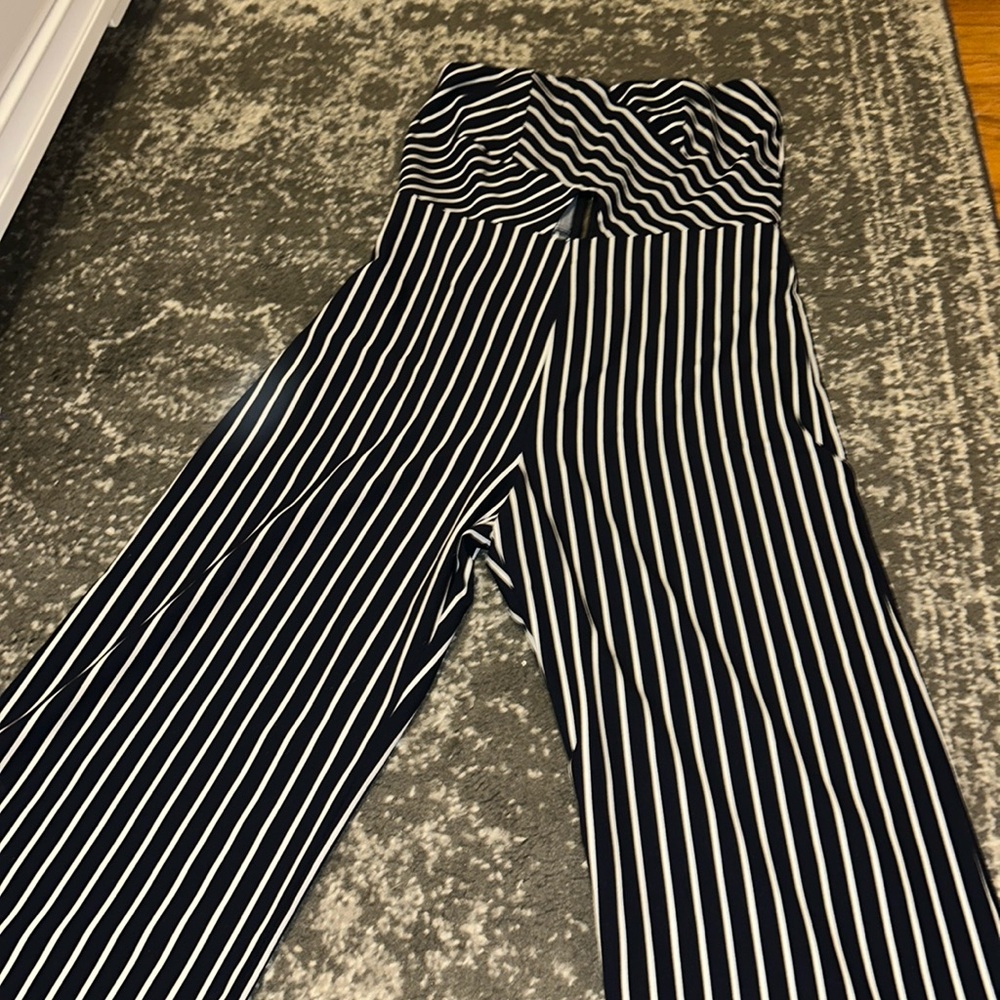 Boutique strapless formal jumpsuit